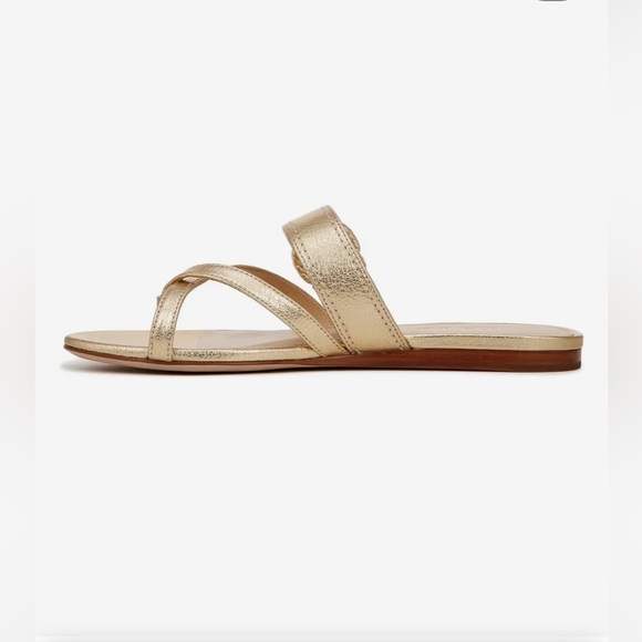 Veronica Beard Gold sandals - Picture 4 of 8